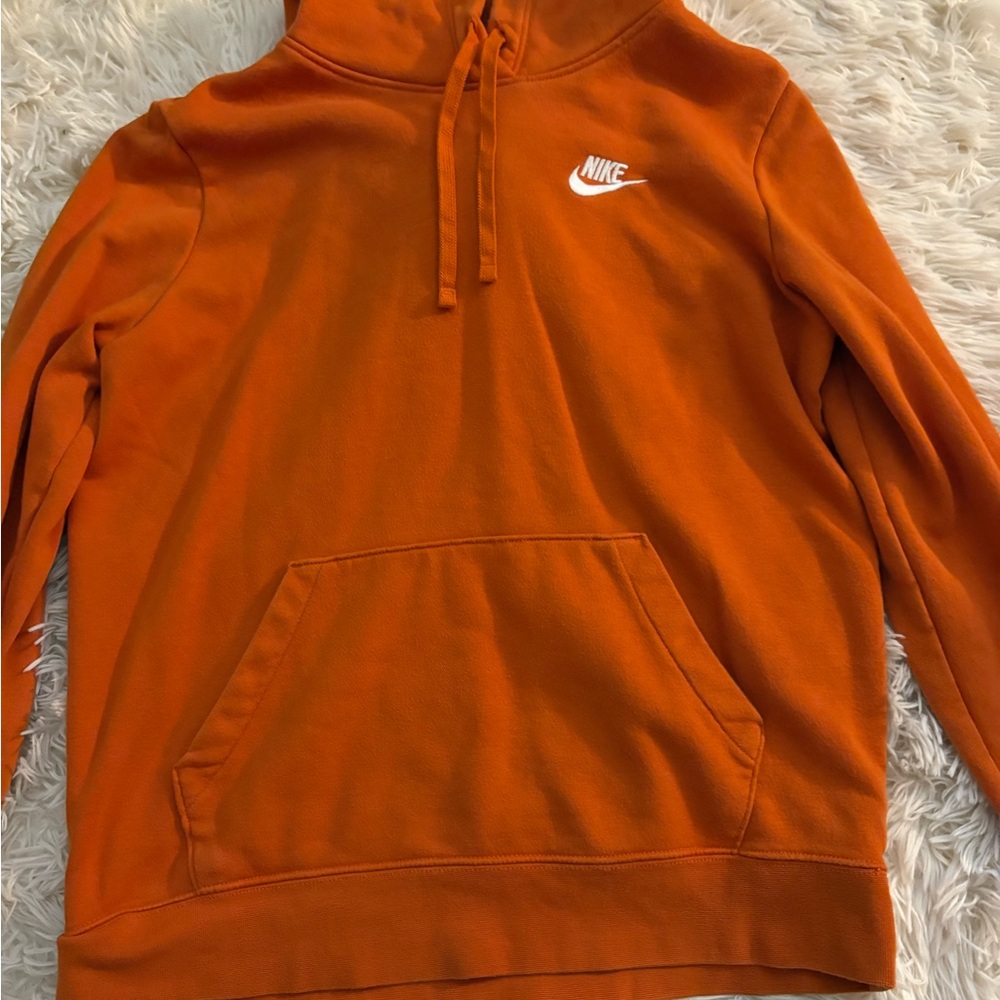 Nike Burnt Orange Pullover Hoodie